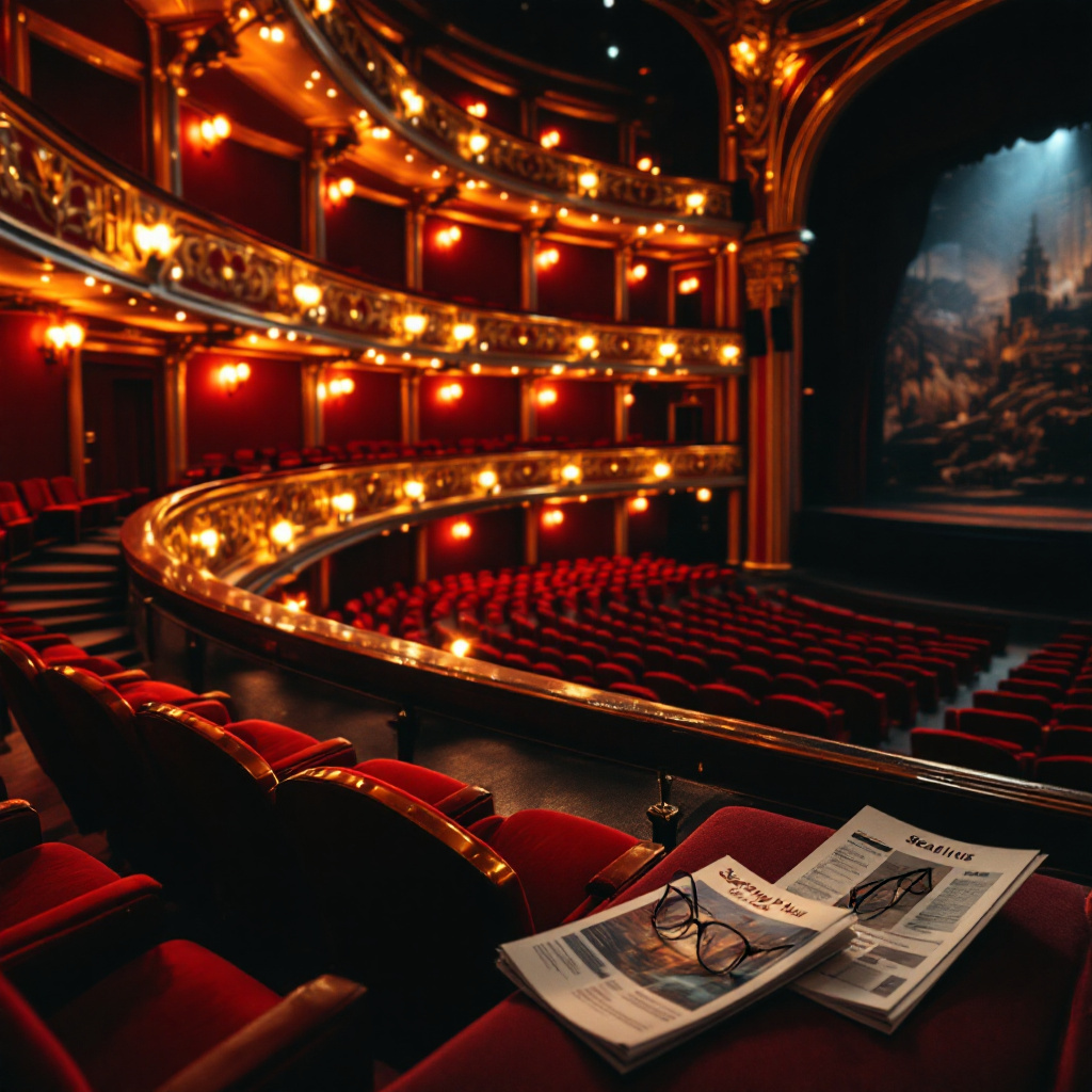 Sitzplan im Musical Theater mit Blick auf die besten Plätze im Parkett und Rang